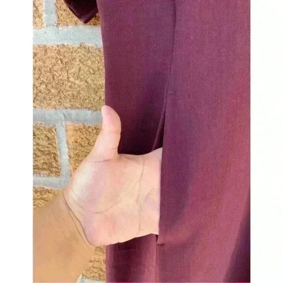 M.M. Lafleur The Emily Dress in Claret 1x - Picture 5 of 7